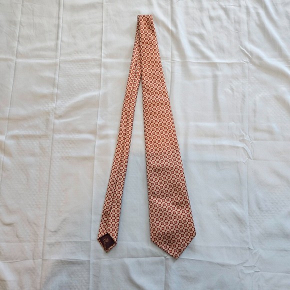 Vintage Goldsmith's Memphis by Prince Igor Geometric Floral Neck Tie Movie Prop - Picture 2 of 6